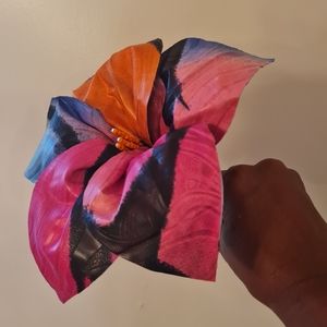 Long Stem Ankara Flowers set of 6 pieces